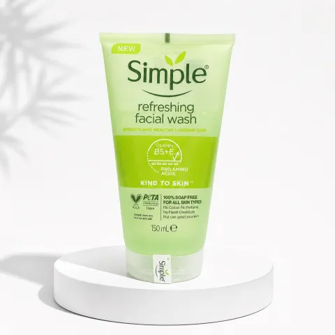 Simple Kind to Skin Refreshing Facial Wash 150ml