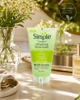 Simple Kind to Skin Refreshing Facial Wash 150ml 4