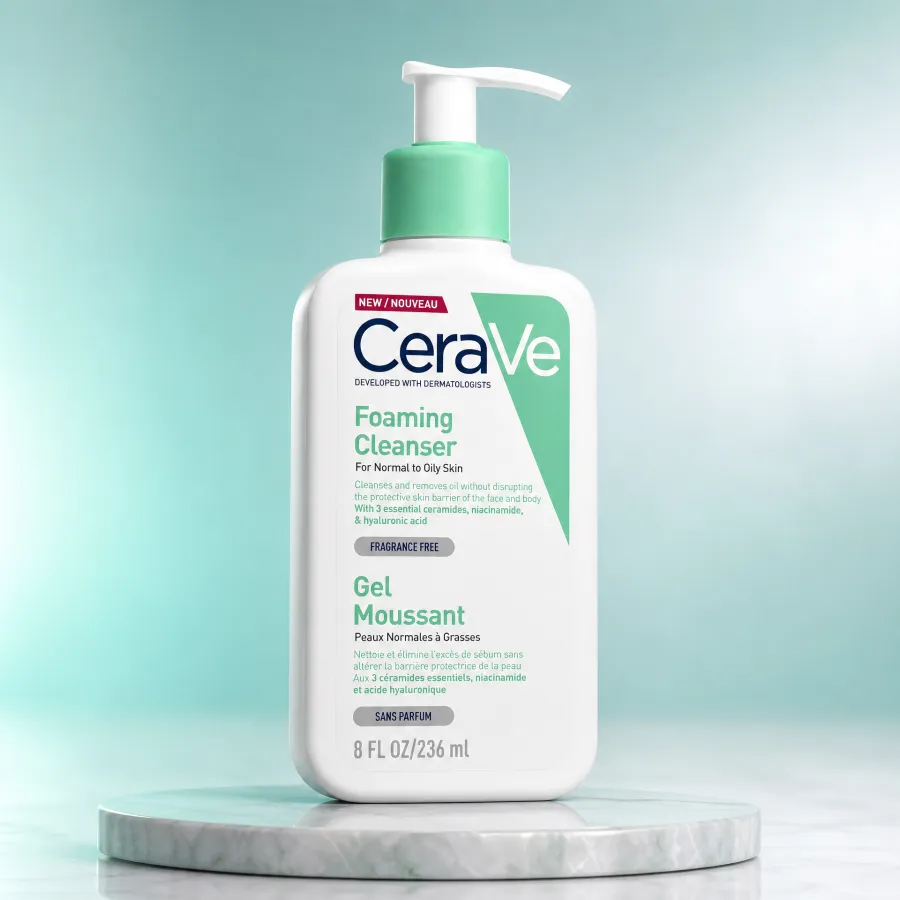 CeraVe Foaming Cleanser (Gel Moussant) 236ml